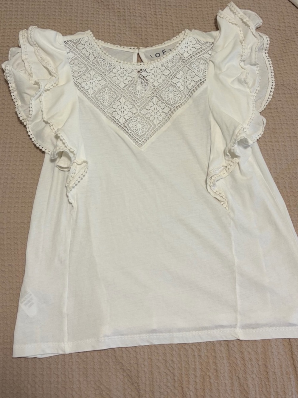 LOFT Spring Top - Elevated Basic Blouse - Picture 3 of 4